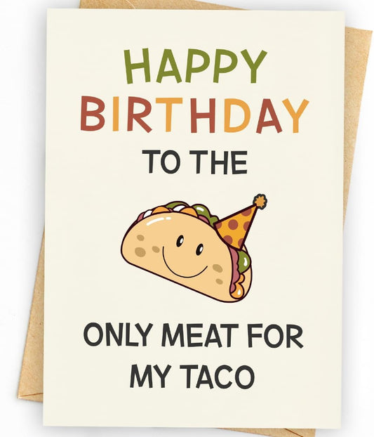 WowBefun Husband Birthday Card | Birthday Decorations for Men | Funny Birthday Card & Gift for Husband, Men, Boyfriend, and Him | Happy