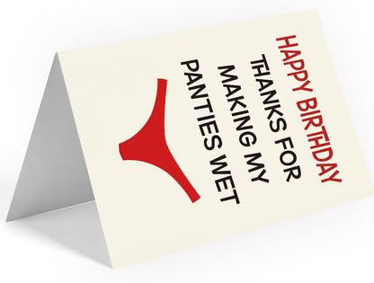 WowBefun Humorous Birthday Card for Men, Husband, Boyfriend, and Him | Happy Birthday Gifts & Decorations for Men