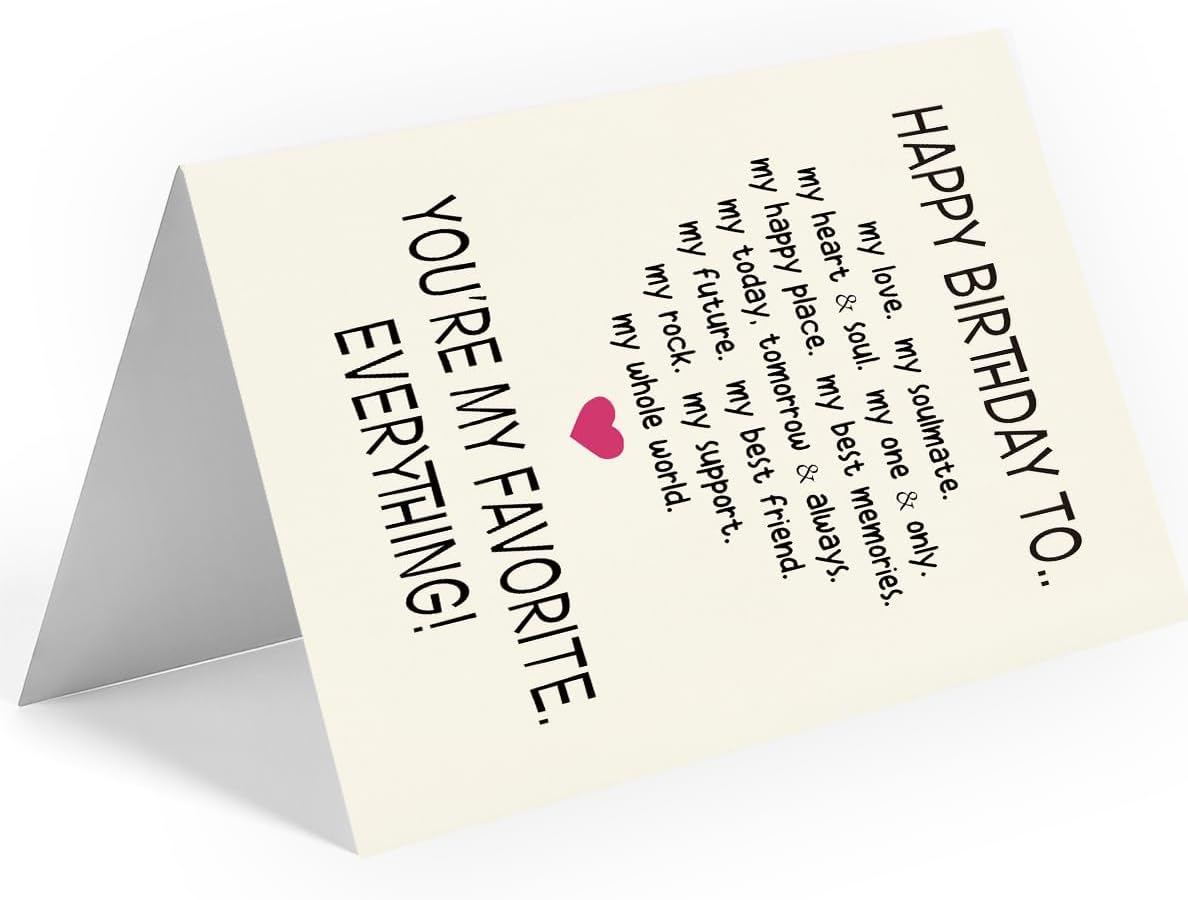 WowBefun Funny Birthday Card & Gifts for Men Husband Boyfriend Him, Happy Bday Card, Sweetheart Romantic Raunchy