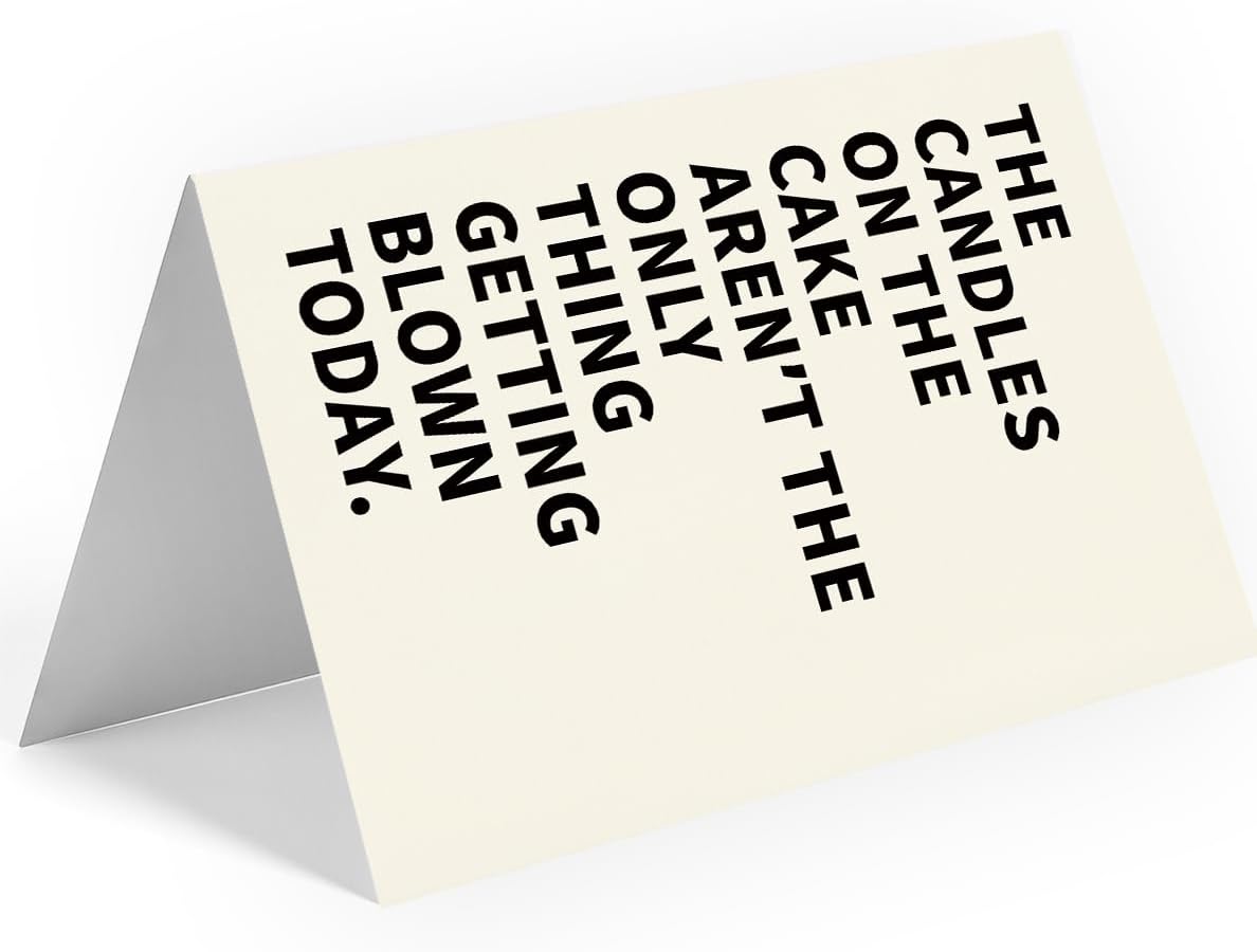 WowBefun Naughty Birthday Card for Men, Husband, Boyfriend, and Him | Happy Birthday Gifts & Decorations for Men
