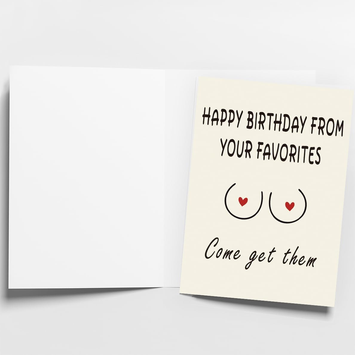 WowBefun Naughty Birthday Card for Men, Husband, Boyfriend, and Him | Happy Birthday Gifts & Decorations for Men