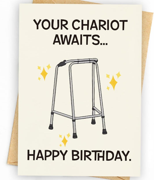 WowBefun Funny Birthday Card | Funny Birthday Cards for Men, Women, Dad, Mom, Brother, Sister, Friends, Family, and Anyone | Unique Birthday Decorations & Gifts | Happy Birthday Card
